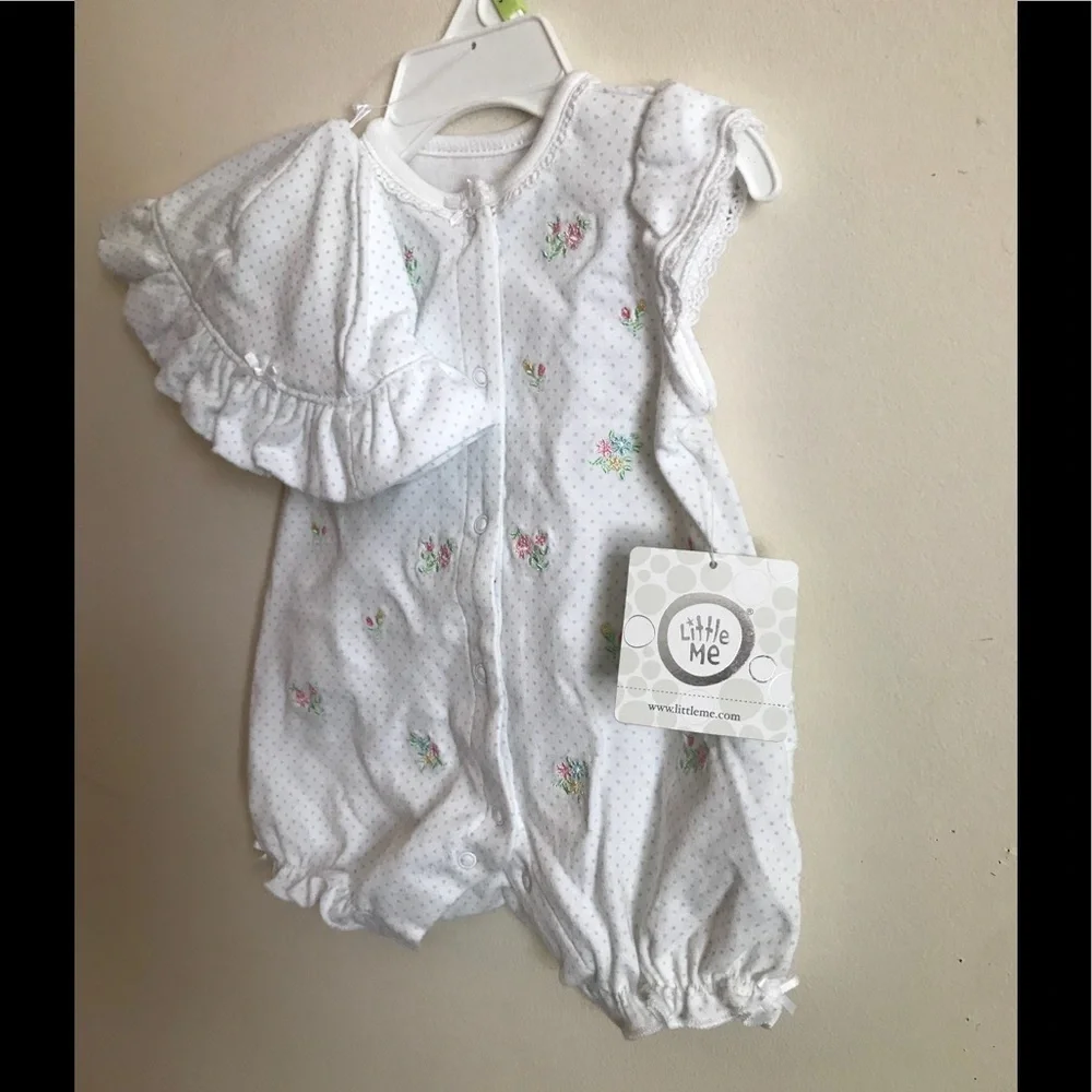 🩷 Adorable 2 piece Joyful Garden Flower outfit NWT